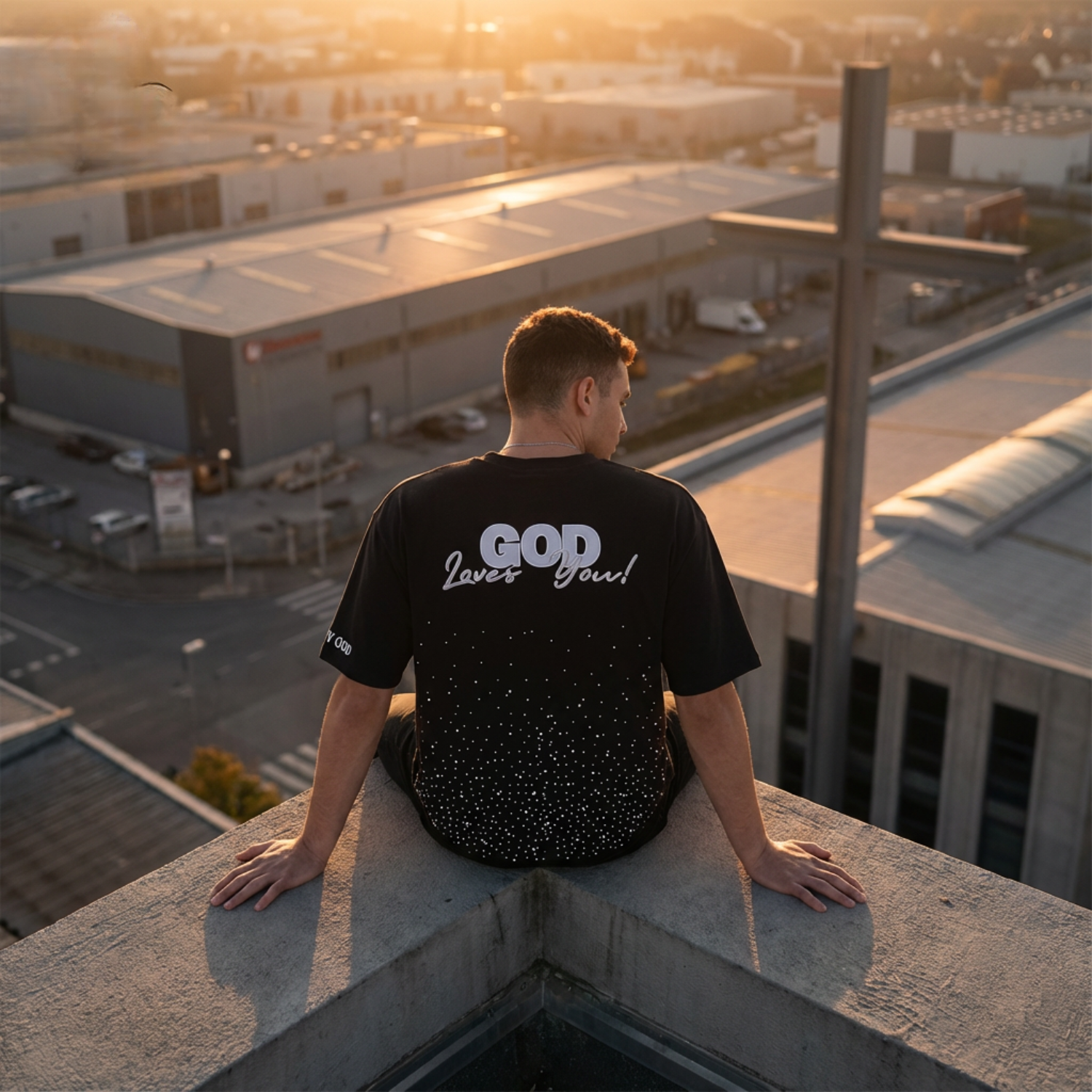RBG “God Loves You” 2 Piece Set (Black)