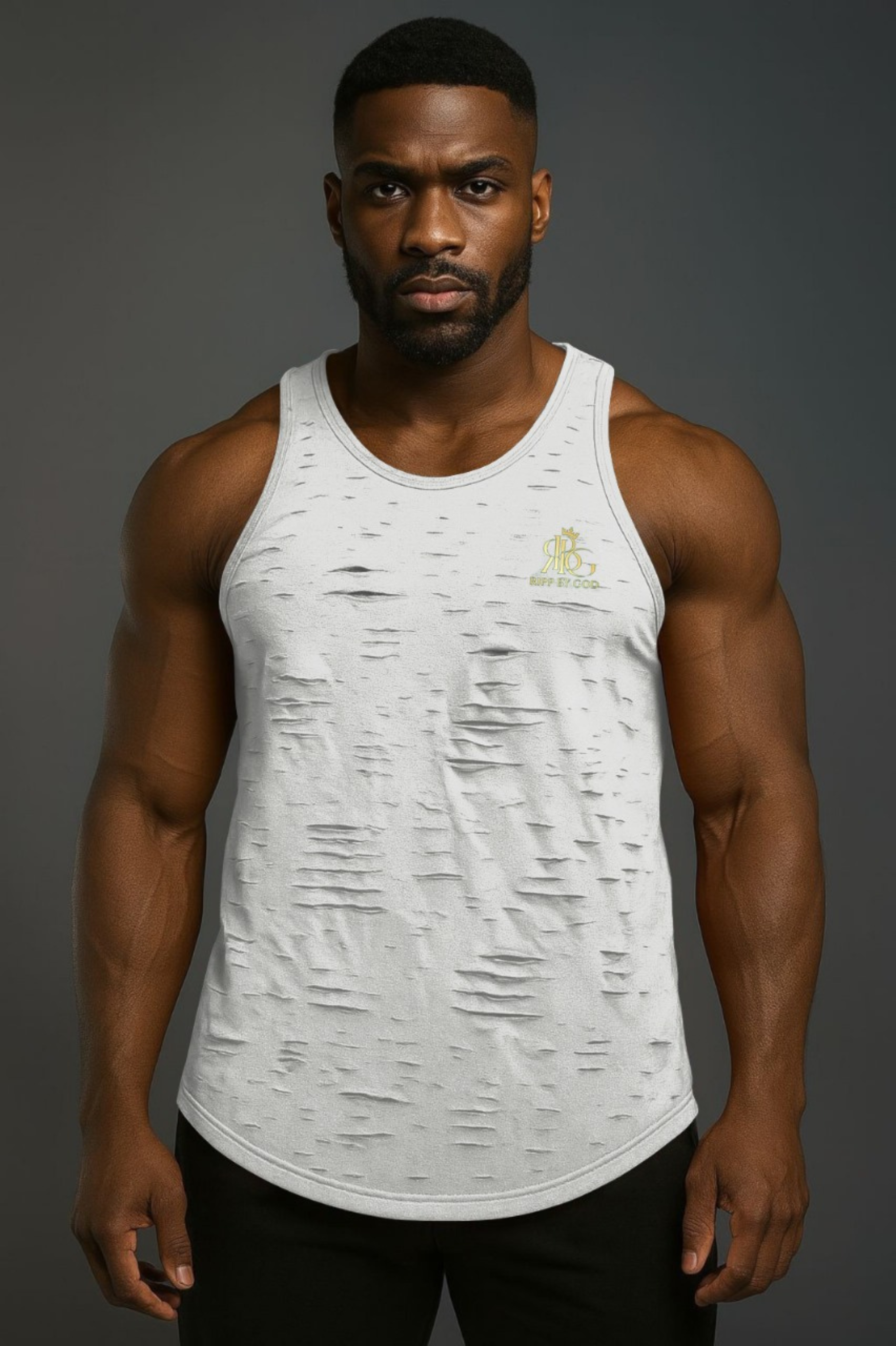 FaithFlex Christian Workout Tank Tops – Bible-Inspired Gym Apparel (Black, Grey, Orange, Sky Blue).