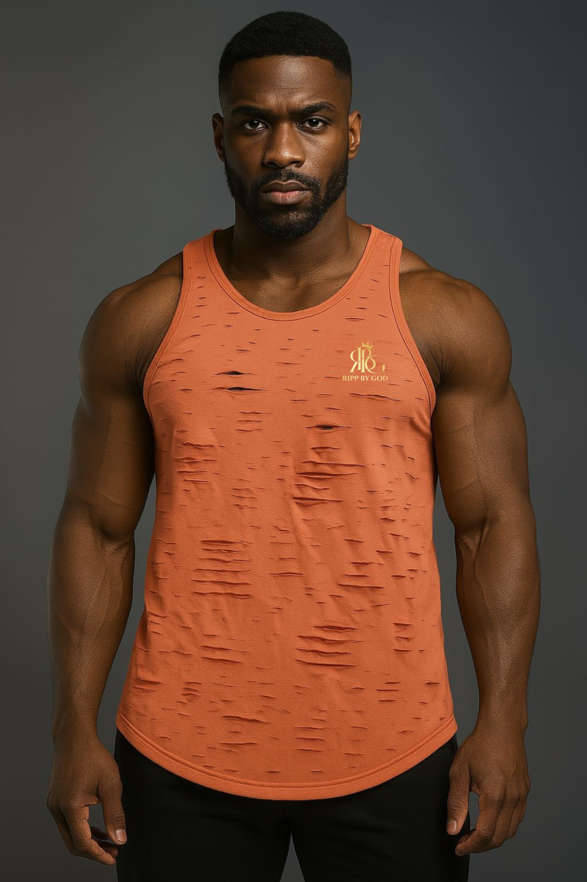 FaithFlex Christian Workout Tank Tops – Bible-Inspired Gym Apparel (Black, Grey, Orange, Sky Blue).