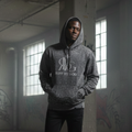 RBG Lux Diamond Hoodie (Acid Wash Grey)